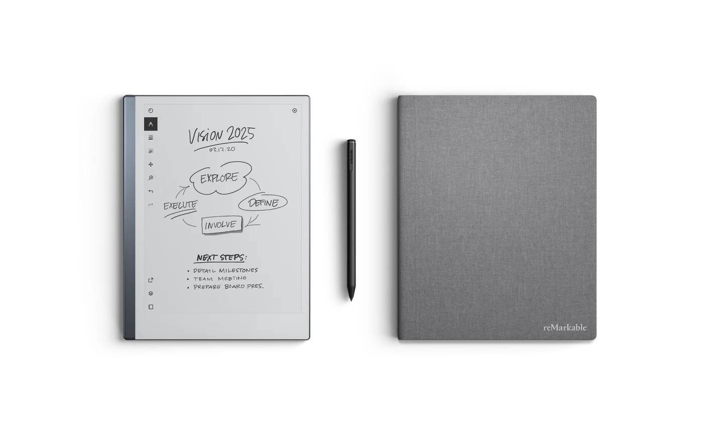 reMarkable 2 - Marker Plus - Book Folio