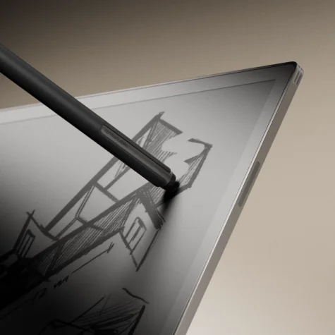 A Marker Plus erasing part of a drawing.