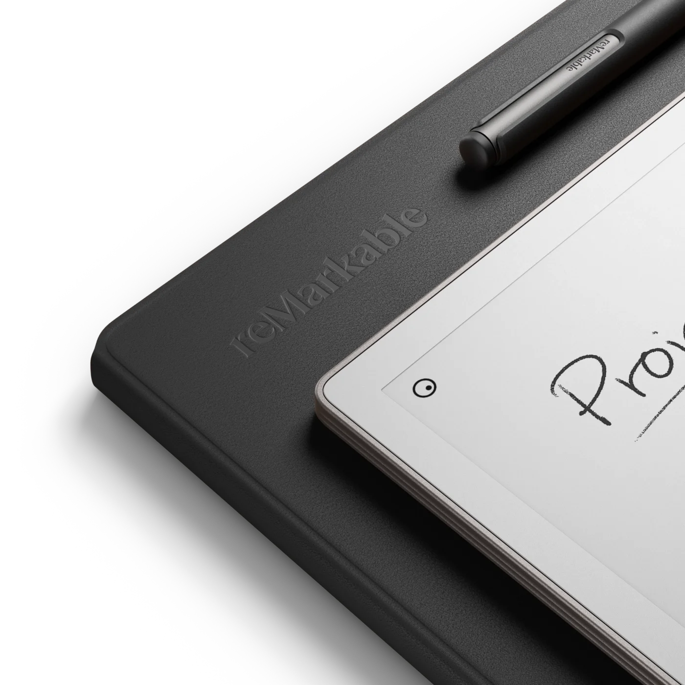 Book Folio - Premium leather - Black