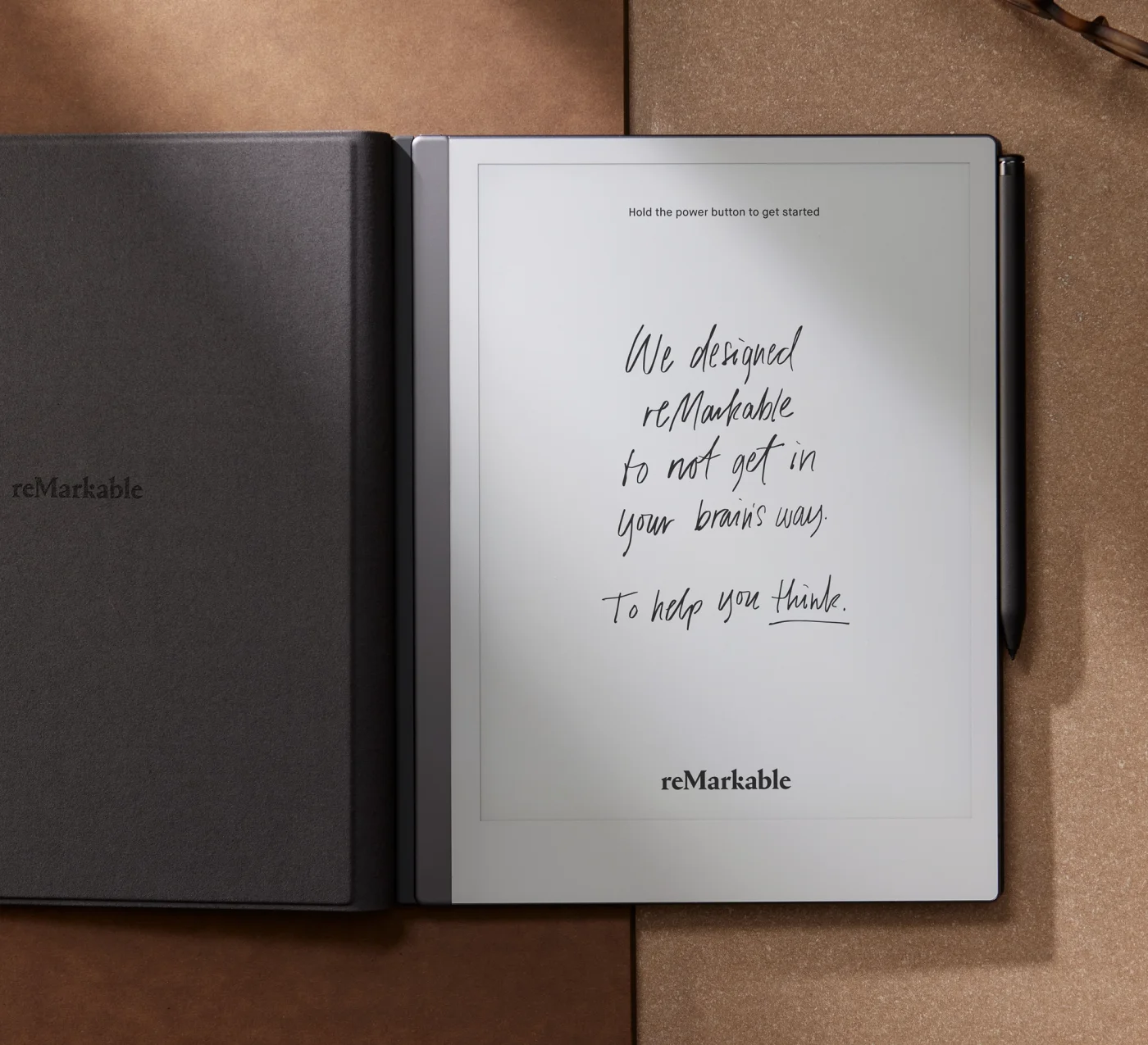 reMarkable 2 in Book Folio