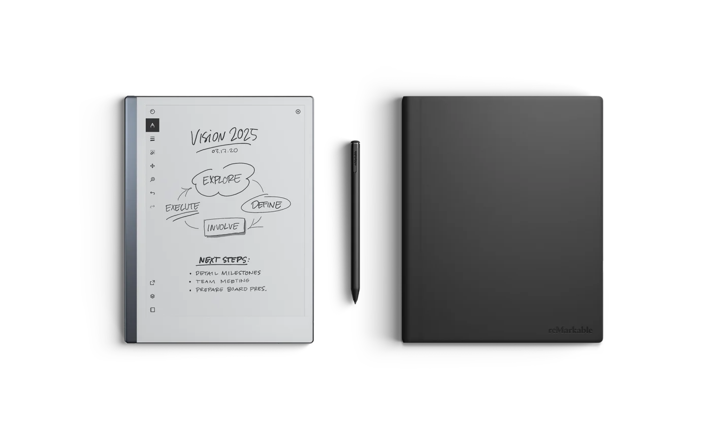 reMarkable 2 - Marker Plus - Book Folio