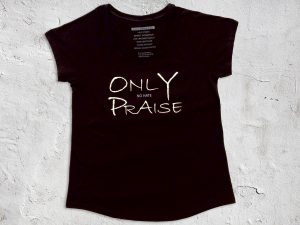 Only Praise, No Hate - Women's Black T-shirt
