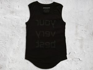 Your Very Best - Women's Black Sleeveless T-shirt