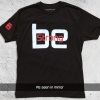 be Strong – Men’s Black T-shirt (as seen in mirror)