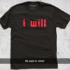 I Will beRemarkable – Men’s Charcoal T-shirt (as seen in mirror)